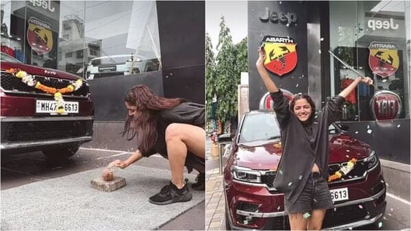 Actor Wamiqa Gabbi recently purchased the Jeep Meridian seven-seater SUV