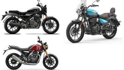 Harley-Davidson X440 and Triumph Speed 400 come as the two foreign brands' cheapest global products and directly challenge Royal Enfield's series of 350 cc motorcycles.