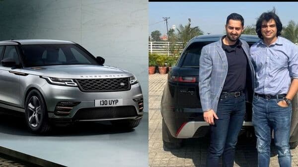Olympic gold medallist Neeraj Chopra has recently bought a Range Rover Velar SUV which comes at a price of  <span class='webrupee'>₹</span>90 lakh (ex-showroom).