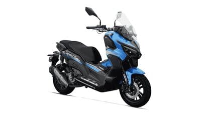 The Keeway Vieste 300 XDV is the rugged sibling of the Vieste 300 maxi-scooter that's on sale in India
