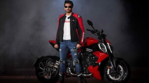 Ranveer Singh is the brand ambassador of Ducati India