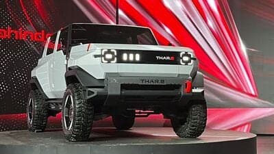 Mahindra Thar.e electric concept SUV has made its first appearance on global stage at an event in South Africa on August 15.