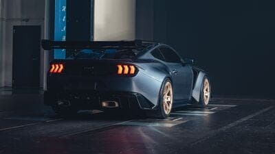 Ford Motor has unveiled a new performance version of its iconic Mustang which is inspired by its GT3 racing car.
