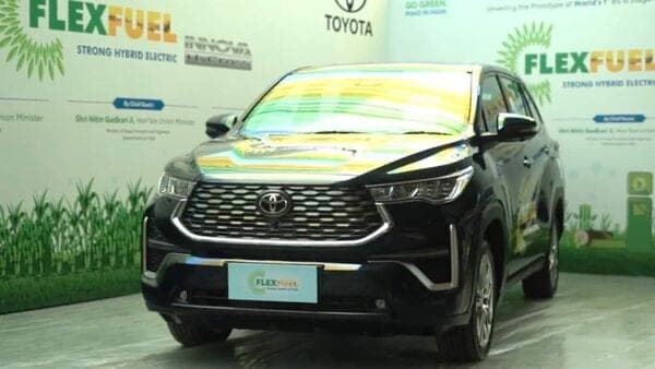 In pics: Toyota Innova HyCross flex-fuel MPV, world's first car that runs fully on ethanol, debuts