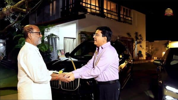 The BMW X7 was gifted to Superstar Rajnikanth by Kalanithi Maran, Head of Sun Pictures, the producers of Jailer