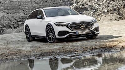 The new generation Mercedes-Benz E-Class All-Terrain estate comes with all-wheel drive, standard-fit air suspension, and some offroad-focused features.