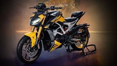TVS Apache RTR 310 shares its underpinnings with the Apache RR 310