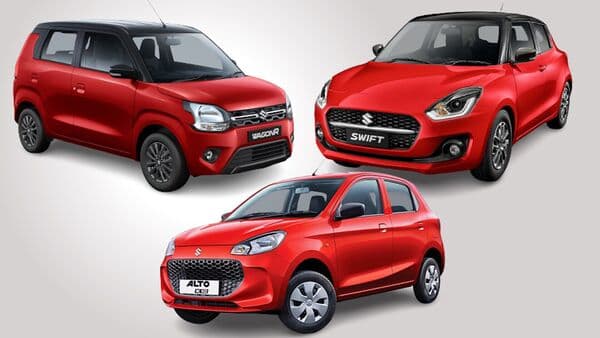 Maruti Suzuki small cars like WagonR, Swift and Alto K10 are being offered at a discount of more than  <span class='webrupee'>₹</span>50,000 in September.