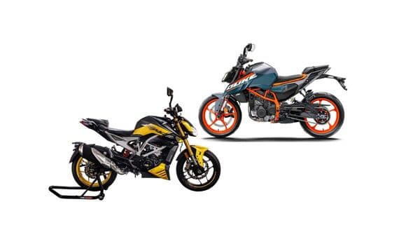 The 2023 KTM 390 Duke comes on the heels of the TVS Apache RTR 310, challenging