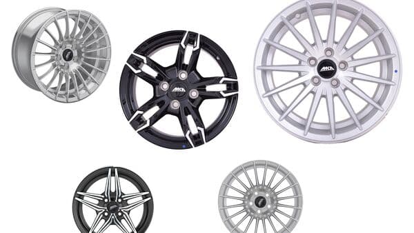 Uno Minda is selling alloy wheels in five designs.