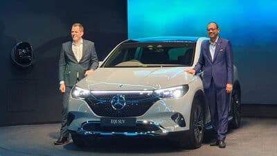 Mercedes-Benz EQE electric SUV comes as the German luxury car brand's third EV in the Indian market after the EQS sedan and EQB SUV.