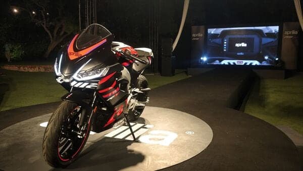 The Aprilia RS 457 made its India debut ahead of the MotoGP Grand Prix of India scheduled to take place between September 22-24