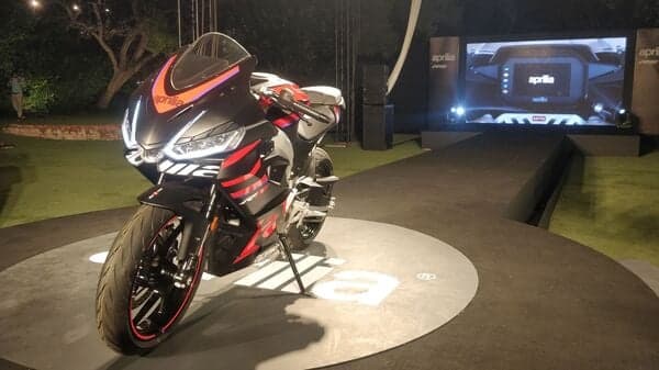 In pics: Aprilia RS 457 showcased in India. Pre-bookings to open soon