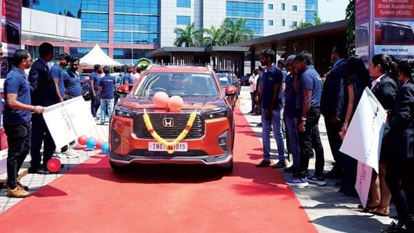 A total of 200 Honda Elevate SUVs were delivered at a mega event in Chennai in a single day.