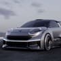 Nissan Micra EV concept teased as race car with scissor doors