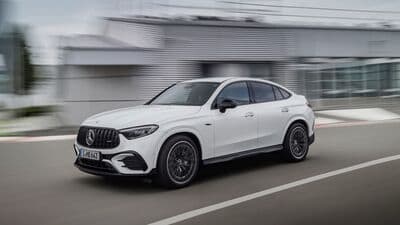 The 2024 Mercedes-AMG GLC 43 Coupe draws power from a new turbo petrol mild-hybrid motor, while the GLC 63 S E Performance gets a strong hybrid turbo engine
