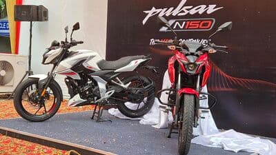 Bajaj Pulsar N150 borrows its engine from P150 and styling cues from N160.
