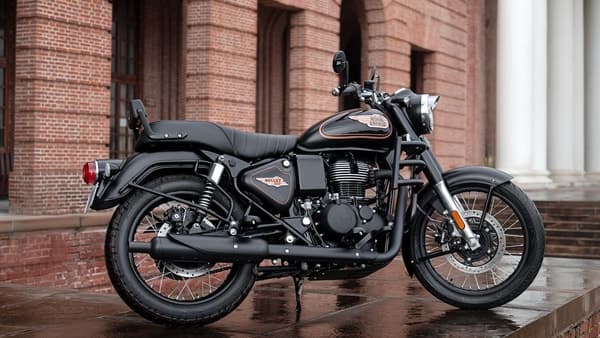 Royal Enfield witnessed a sales slump in the 350cc category, while bigger motorcycles posted four per cent growth.