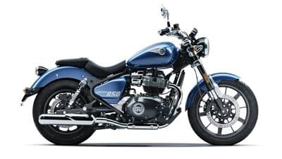 The 2023 Royal Enfield Super Meteor 650 arrives in North American markets and will be available in three variants - Astral, Interstellar, and Celestial