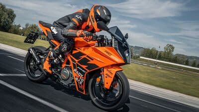 The KTM RC 125 is the brand's most affordable fully-faired offering on sale