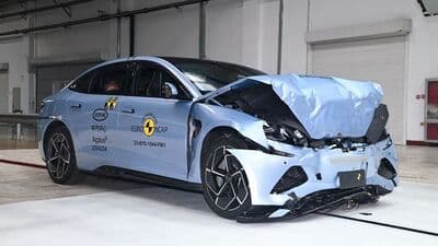 BYD Seal scored 5 stars in the Euro NCAP crash test.