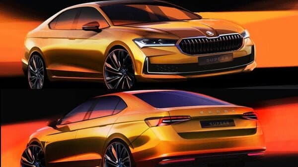 Skoda Auto has released the first set of sketch of the upcoming fourth generation Superb ahead of its unveiling on November 2.