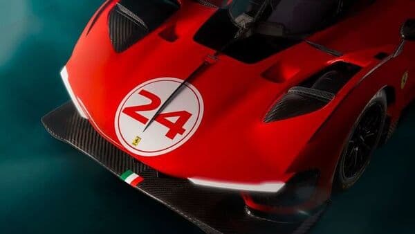 In pics: Modified version of Ferrari 499P unveiled as non-competitive track model