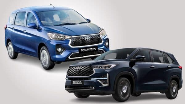 Toyota Rumion and Innova HyCross are two models among its cars which currently comes with a waiting period of more than a year depending on variants.