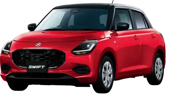 The 2024 Suzuki Swift retains its overall silhouette but gets a revised exterior and interior. 