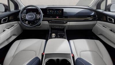 Kia has revealed the new-look interior of the Carnival MPV which has undergone a major facelift. The carmaker is expected to launch the Carnival in India in 2024.