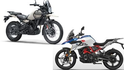 BMW G 310 GS and Royal Enfield Himalayan 450 have radically different design languages.