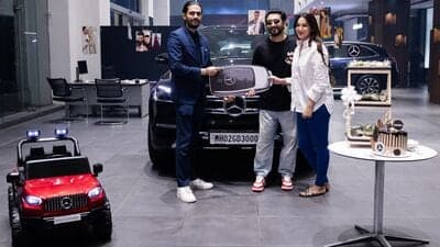 Actor Gauahar Khan and her husband and content creator Zaid Darbar picked up their new Mercedes-Benz GLE 300d