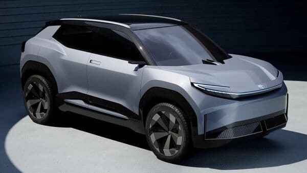 Toyota Urban SUV concept is a little boxy electric crossover that comes as a rebadged version of the Maruti Suzuki eVX concept.