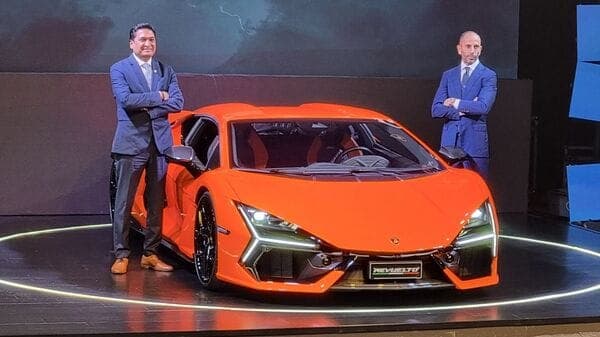 Lamborghini Revuelto V12 Hybrid launched in India at  <span class='webrupee'>₹</span>8.89 crore (ex-showroom). The supercar is capable of churning out a staggering 1,000 bhp of power.