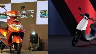Kinetic Green Zulu comes as the latest entrant in the rapidly bulging Indian electric scooter market and competes with rivals such as Okinawa PraisePro and Ola S1X+.