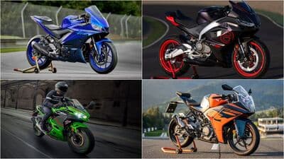 The Kawasaki Ninja is the most expensive off the lot, while the Yamaha R3 is priced at a premium over the rest of the rivals