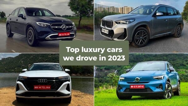 From performance to electrics and everything in the middle, HT Auto test drove a bunch of luxury cars that made their way into the Indian automobile market in 2023.