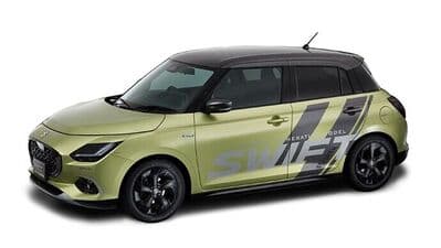 Suzuki Swift Cool Yellow Rev Concept will come only with cosmetic changes.