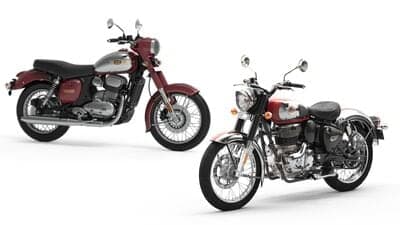Both motorcycles come with a retro design language. 