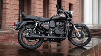 Royal Enfield has launched the 2023 Bullet 350 motorcycle in three variants called the Military, Standard and Black Gold.