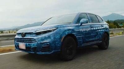Honda Cars has released a teaser video where a CR-V SUV prototype is seen being tested with hydrogen fuel-cell technology. 