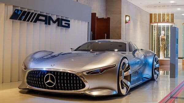 Mercedes-Benz has unveiled the Mercedes-Benz AMG Vision Gran Turismo concept car at the Nita Mukesh Ambani Cultural Centre in Mumbai