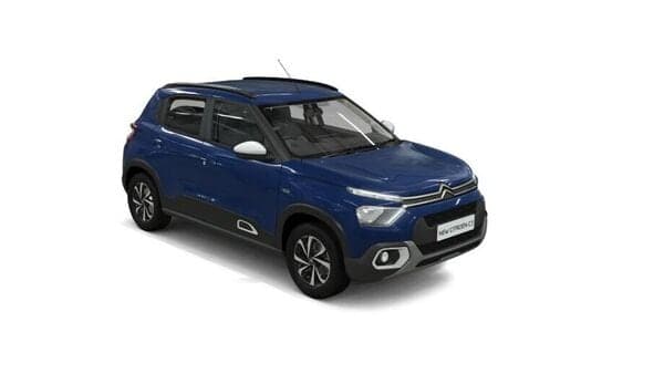 The Citroen C3 is available in the new Cosmo Blue shade that was introduced with the C3 Aircross 