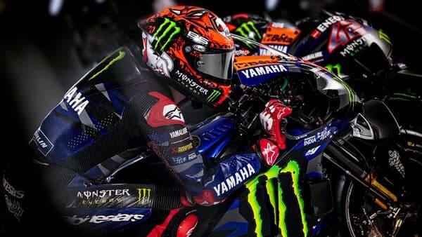 The Yamaha YZR-M1 MotoGP bikes will carry 'The Call of the Blue' brand campaign name on the front cowl 