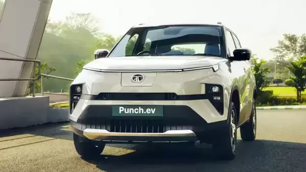Punch EV is the latest all-electric model from Tata Motors and was launched early 2024.