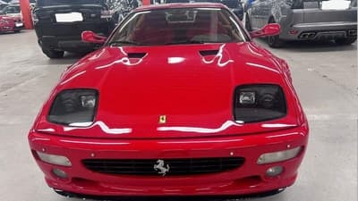 This red F512M Testarossa, stolen nearly three decades ago, belonged to F1 driver Gerhard Berger who raced with Ayrton Senna for McLaren. UK Police recovered the car that was stolen at Imola in 1995. (Image courtesy: Metropolitan Police)