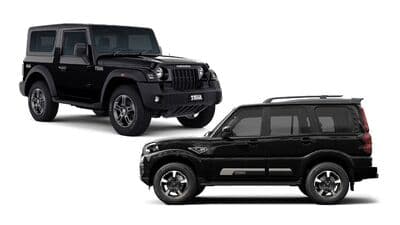 Mahindra Thar and Scorpio Classic SUVs have received a new exterior colour Stealth Black, which is possibly the renamed Napoli Black hue of the OEM.