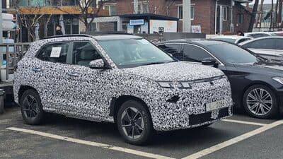 Hyundai Creta EV is expected to share a host of design elements with the ICE variant of the midsize SUV. (Image: Autospy)