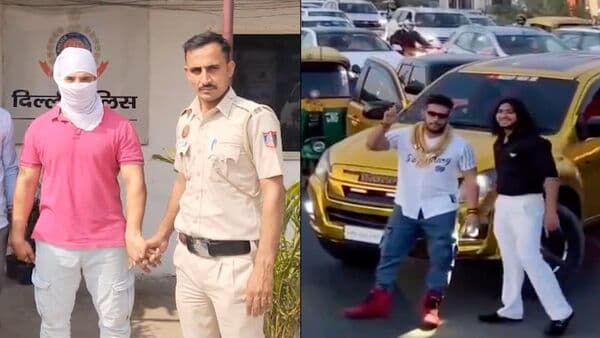 Delhi Police has arrested a 25-year old YouTube influencer for performing road stunts in Paschim Vihar last week. His Isuzu pickup truck was seized and the person was fined  <span class='webrupee'>₹</span>36,000 for several traffic violations.