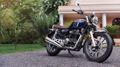 A look at the Legacy Edition of Honda H'ness CB350 that was launched during FY'24.